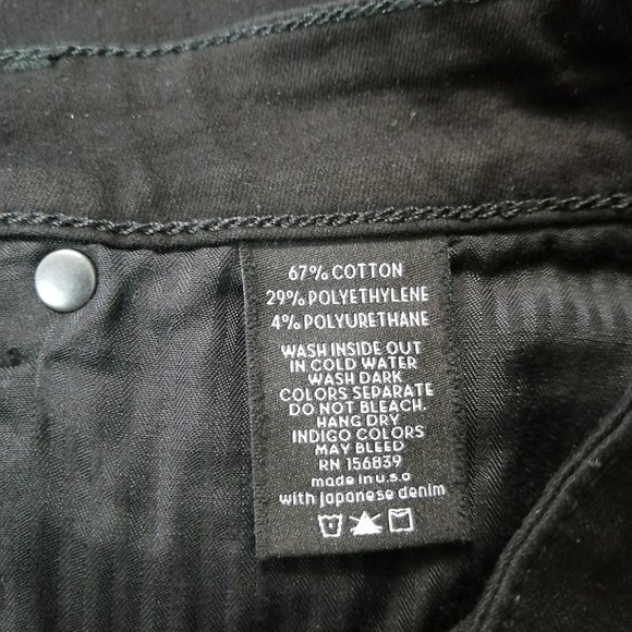 BNWT Monfrere Men's Pants Black 30W × 42L - Picture 6 of 6